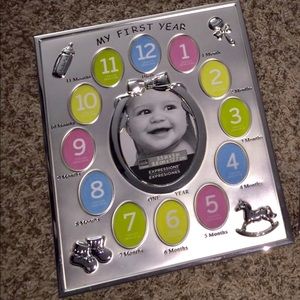 My first year photo frame